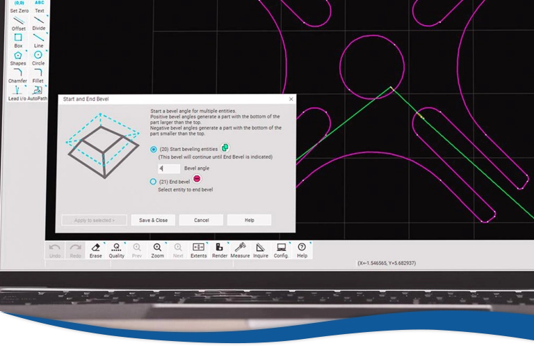 Oprogramowanie do&nbsp;maszyn Waterjet