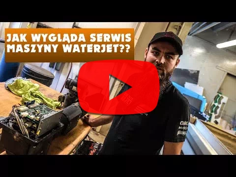 serwis maszyn do&nbsp;cięcia wodą