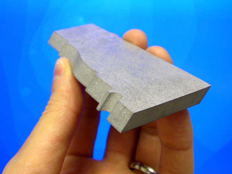 Obrobiony kawałek metalu