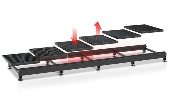 Wysokiej wytrzymałości rama stołu roboczego